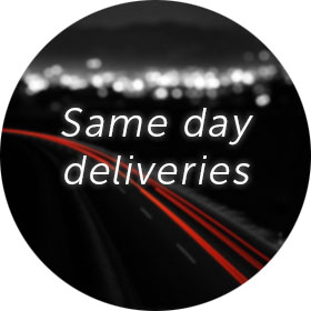 Same day deliveries